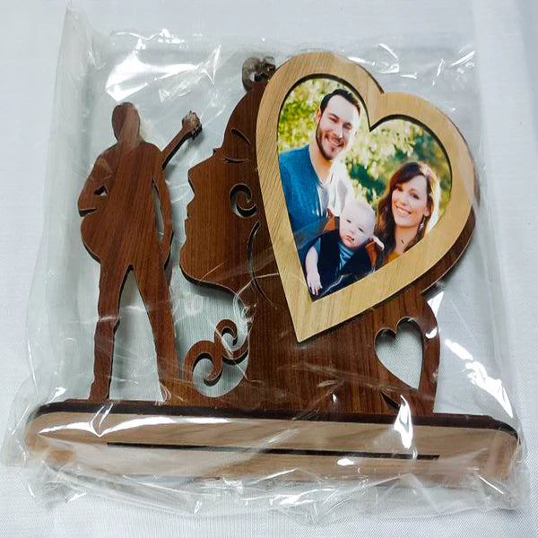 Elegant Love Couple Photo Frame - Perfect Gift for Couples & Weddings