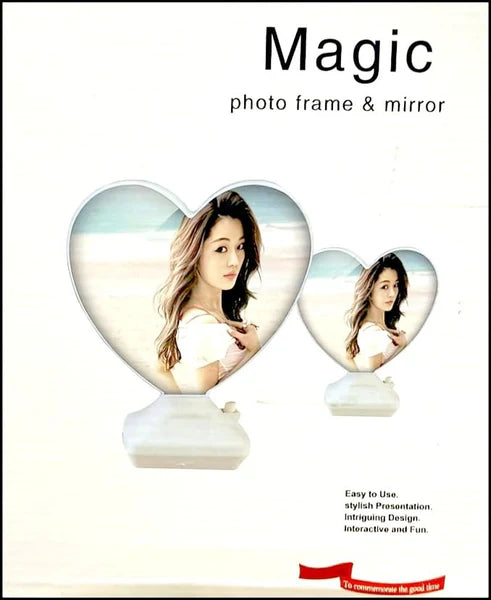 Personalized Magic Mirror with LED Light & Photo