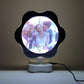 Magic Mirror Flower Shape with Photo, Personalized Magic LED Mirror with Photo