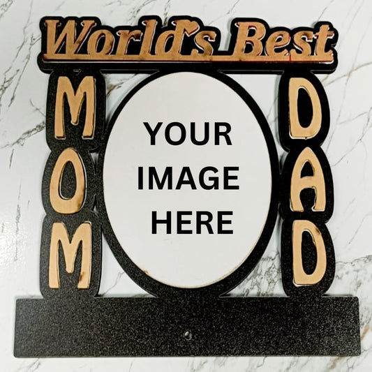 Custom Sublimation Photo Frames for Mom & Dad – Personalized Gifts for Special Memories