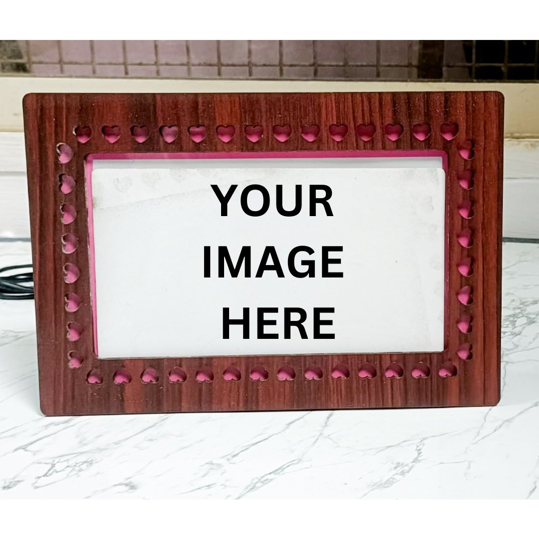 Illuminated Sublimation Photo Frames – Personalized LED Frames for Stunning Memories