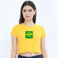 Custom Printed Crop Tops - Personalised Designs