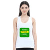 Custom Printed White Tank Tops - Personalized Designs for Every Style