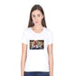 Custom Printed Women's T-Shirts - Personalized White Tees