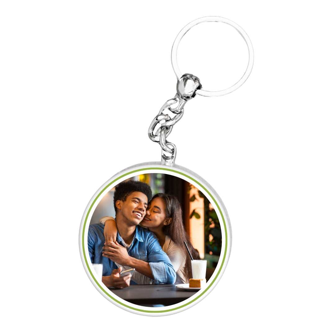 Personalized Sublimation Keychains for Unique Gifts & Custom Accessories (set of 2)