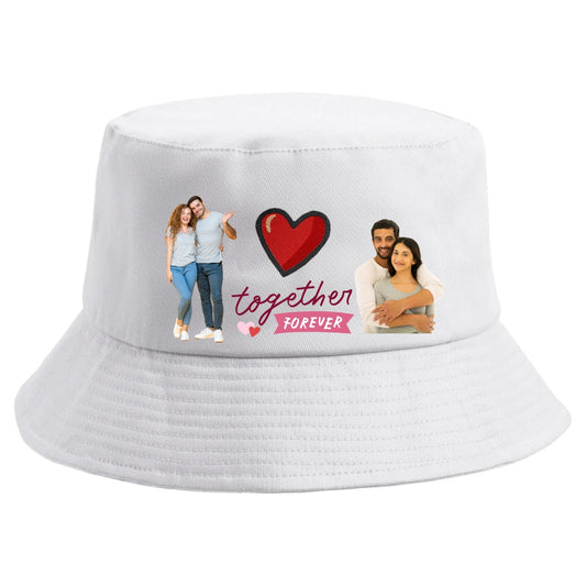 Customizable Sublimation Bucket heart cap Designs – Personalize Your Headwear