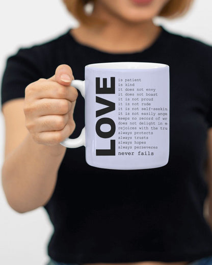 Brewed with Love Romantic Coffee Mug.