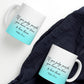 TEA CUP: 'If You Judge People, You Have No Time to Love Them' - Inspiring Gift for Thoughtful Moments