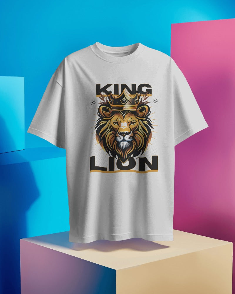 Lion King T-Shirt for Men - Majestic Lion Graphic Tee