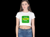 Custom Printed Crop Tops - Personalised Designs