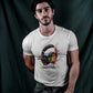 Vibrant Headphone designed T-Shirt for Men - Colorful Music-Inspired Design