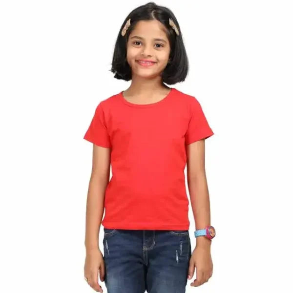 Custom Printed White T-Shirt for Kids(Girls) - Personalized Design for Every Occasion