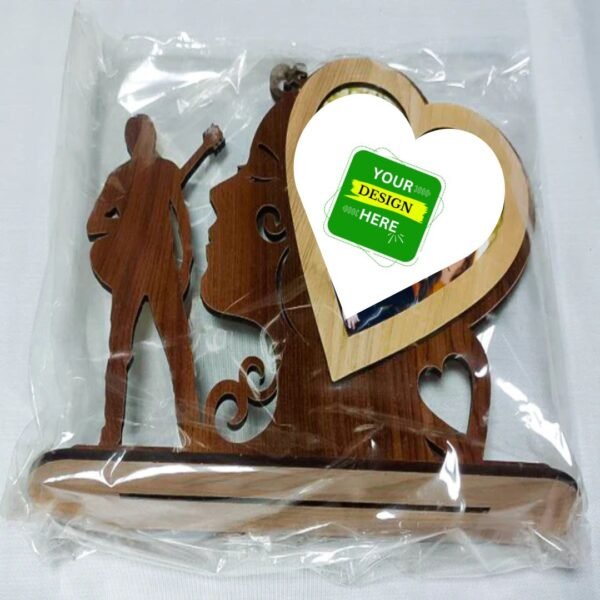 Elegant Love Couple Photo Frame - Perfect Gift for Couples & Weddings.